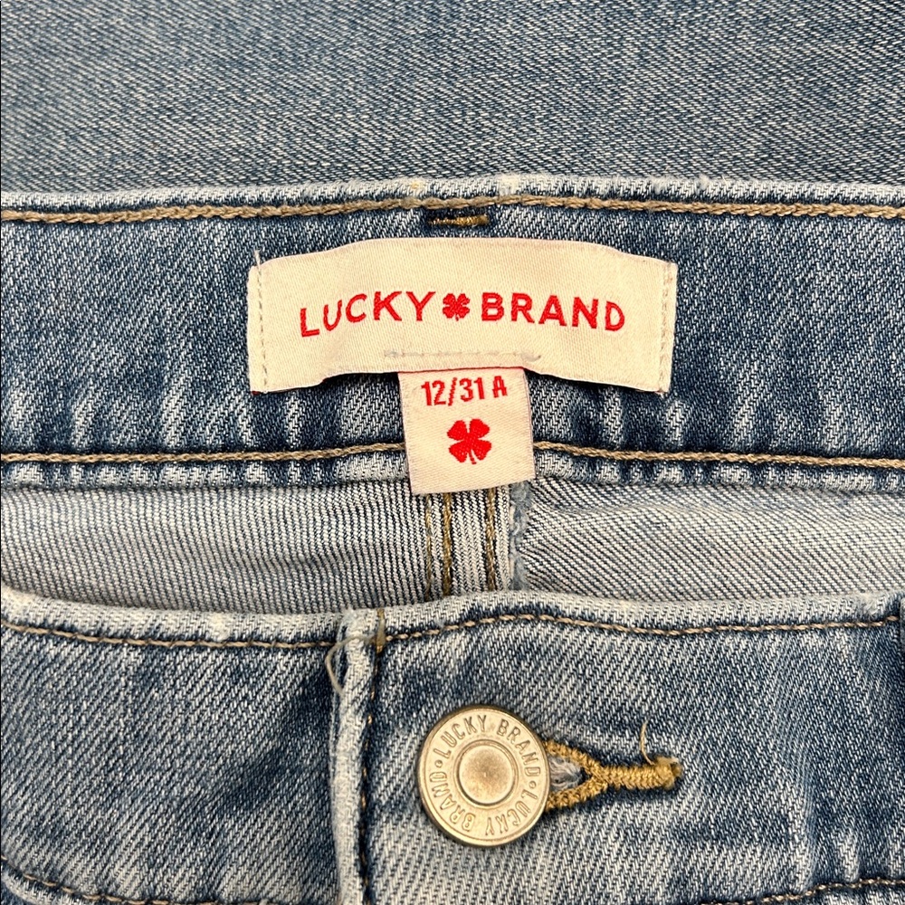 Lucky Brand Sweet Mid Rise Boot Cut Jeans size 12/31